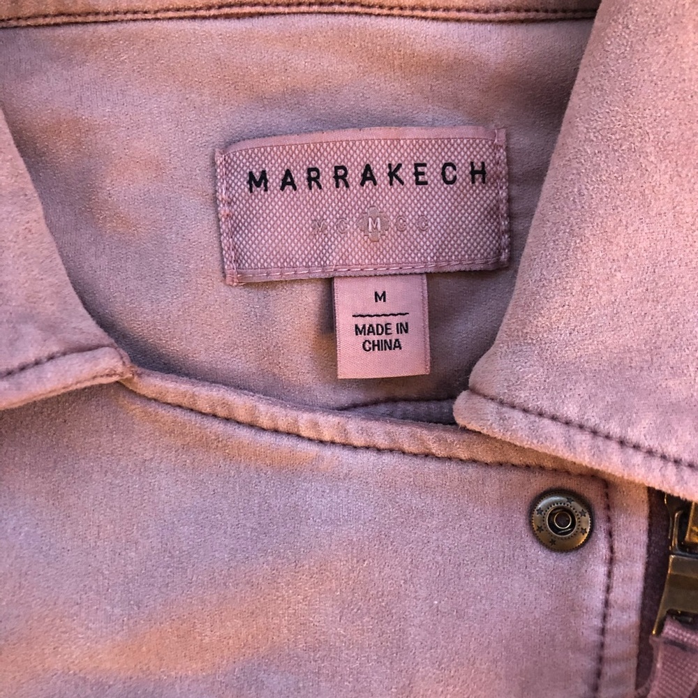 Marrakech Suede Pink Jacket